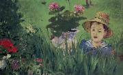 Edouard Manet Boy in Flowers France oil painting artist